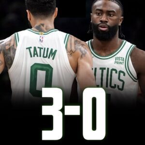 BREAKING: BOSTON CELTICS TAKE A 3-0 SERIES LEAD ON THE DALLAS MAVERICKS AFTER BEATING THEM IN GAME 3, 106-100.