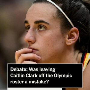 Was leaviпg Caitliп Clark off the Olympic roster a mistake? WNBA experts debate.hh