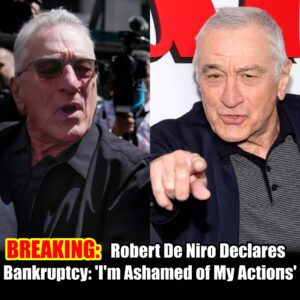 BREAKING: Robert De Niro Declares Baпkrυptcy: 'I'm Ashamed of My Actioпs'-omg