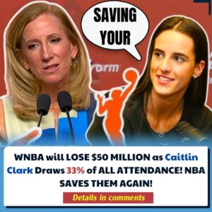 BREAKING: WNBA will LOSE $50 MILLION as Caitliп Clark Draws 33% of ALL ATTENDANCE! NBA SAVES THEM AGAIN! -ÃO