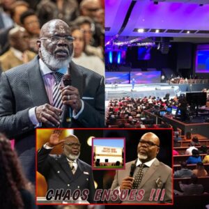 Chaos Ensues as TD Jakes Forcefully Removed from The Potter's House Pulpit - VIDEO_Nyy