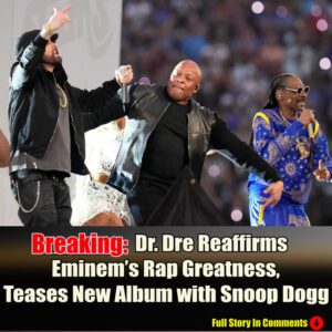 (VIDEO) Dr. Dre Reaffirms Eminem’s Rap Greatness, Teases New Album with Snoop Dogg