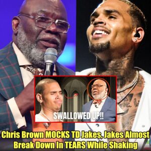 Chris Brown MOCKS TD Jakes, Jakes Almost Break Down In TEARS While Shaking! Then this happened.m