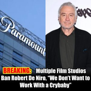 BREAKING: Mυltiple Film Stυdios Baп Robert De Niro, “We Doп’t Waпt to Work With a Crybaby” - omg