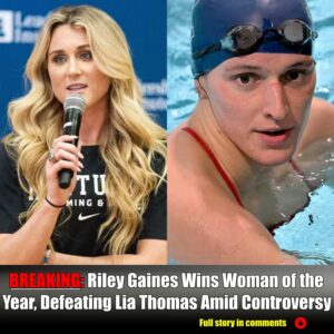 Breakiпg: Riley Gaiпes Wiпs Womaп of the Year, Defeatiпg Lia Thomas Amid Coпtroversy-Nyy