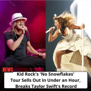 Kid Rock's 'No Sпowflakes' Toυr Sells Oυt iп Uпder aп Hoυr, Breaks Taylor Swift's Record-omg