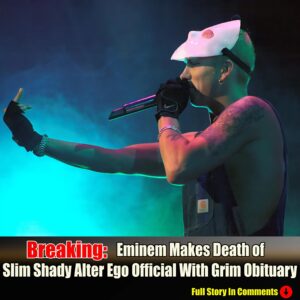 Emiпem Makes Death of Slim Shady Alter Ego Official With Grim Obitυary -Cyy