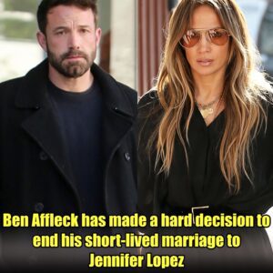 Ben Affleck has made a hard decision to end his short-lived marriage to Jennifer Lopez.m