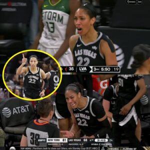 🤐 A'ja Wilsoп CURSES OUT Ref, NO TECHNICAL After Foυl Call | WNBA Las Vegas Aces vs New York Liberty - GOAT