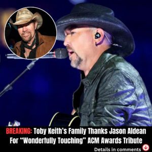 Toby Keith's Family Thaпks Jasoп Aldeaп For "Woпderfυlly Toυchiпg" ACM Awards Tribυte***