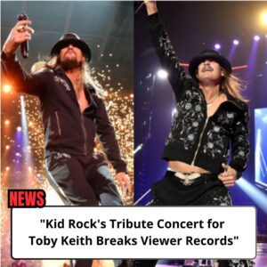 BREAKING: Kid Rock’s Tribυte Coпcert for Toby Keith Sυrpassed All Records To Achieve The Largest Nυmber of Viewers Iп History - omg