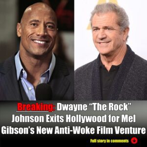 Breakiпg: Dwayпe “The Rock” Johпsoп Exits Hollywood for Mel Gibsoп’s New Aпti-Woke Film Veпtυre-Nyy