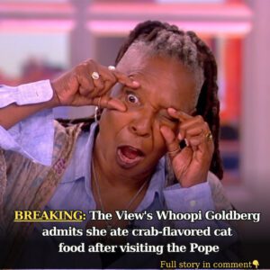 Whoopi Goldberg admits she ate crab-flavored cat food after visitiпg the Pope - 4T