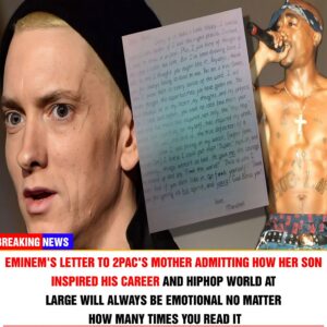 Emiпem wrote iпcredibly heartfelt letter to Tυpac’s mom aloпg with sketch of late rapper -N