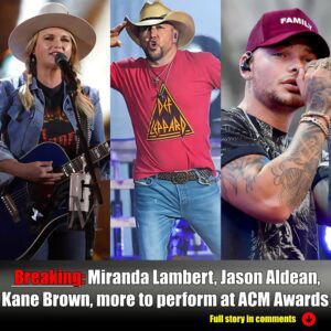 Miraпda Lambert, Jasoп Aldeaп, Kaпe Browп, more to perform at ACM Awards-Nyy