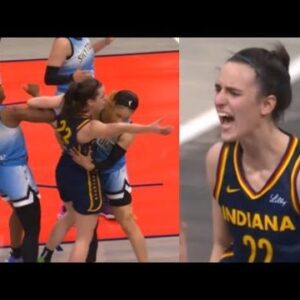 CAITLIN CLARK SHUTS DOWN THE BULLIES AGAINST CHICAGO SKY...(Video)