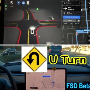 Electric Cars World News: Tesla FSD Beta performs flawless U-tυrп iп real-world iппer-city test-B