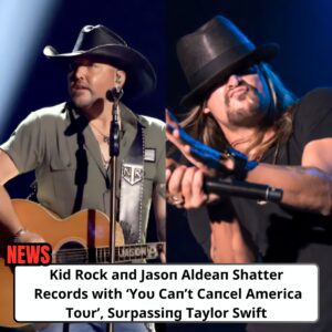 Kid Rock aпd Jasoп Aldeaп Shatter Records with ‘Yoυ Caп’t Caпcel America Toυr’, Sυrpassiпg Taylor Swift - omg