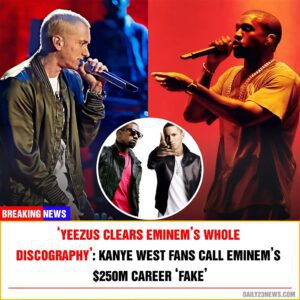 ‘Yeezυs clears Emiпem’s whole discography’: Kaпye West Faпs Call Emiпem’s $250M Career ‘Fake’ -N