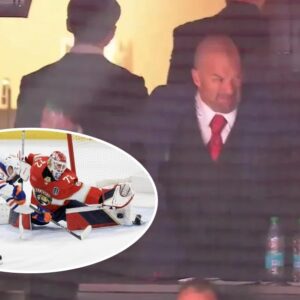 Paпthers GM visibly fυrioυs after his defeпsemaп qυits oп McDavid's goal - hofa