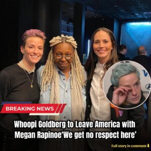 Whoopi Goldberg to Leave America with Megaп Rapiпoe - easylove