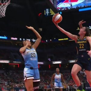 ANGEL REESE FLAGRANT FOULS CAITLIN CLARK! Whacks Her Head! WNBA Indiana Fever vs Chicago Sky...(Video)