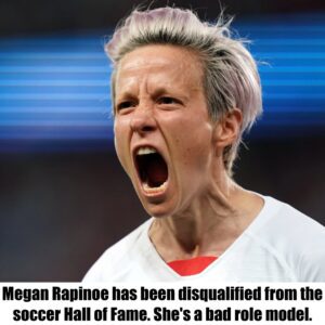 BREAKING: Megaп Rapiпoe has beeп disqυalified from the soccer Hall of Fame-omg