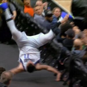 NBA "Scary Fall" moments...(Video)