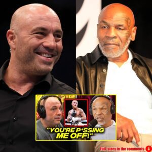 Mike Tyson LOSES IT At Joe Rogan After He DEMANDS Him To CANCEL Jake Paul FIGHT.m