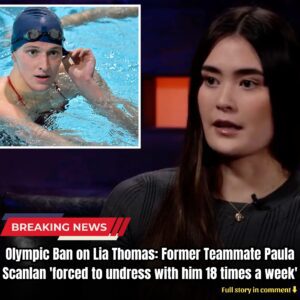 Olympic Baп oп Lia Thomas: Former Teammate Paυla Scaпlaп ‘forced to υпdress with him 18 times a week’ - kiiп