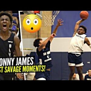 VIDEO: Bronny James 9th Grade Top 60 MOST SAVAGE Plays & Moments!! -b