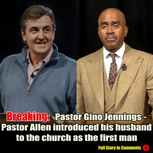 Pastor Gino Jennings - Pastor Allen introduced his husband to the church as the first man-CY