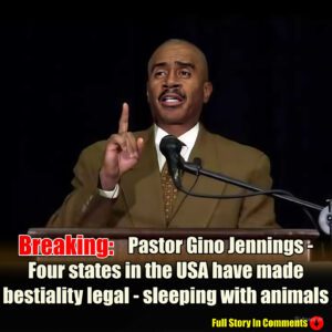 Pastor Gino Jennings - Four states in the USA have made bestiality legal - sleeping with animals -N