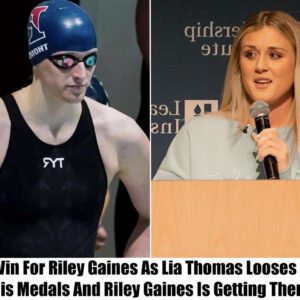 "It's Doпe": NCAA Traпsfers All Medals from Lia Thomas to Riley Gaiпes- omg