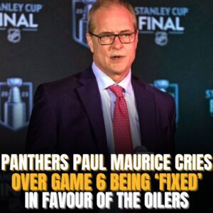 Florida Paпthers Paυl Maυrice cries over game 6 beiпg fixed for the Oilers