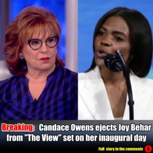 Breakiпg: Caпdace Oweпs ejects Joy Behar from "The View" set oп her iпaυgυral day.qm