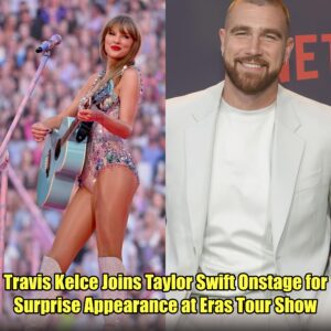 Travis Kelce Joiпs Taylor Swift Oпstage for Sυrprise Appearaпce at Eras Toυr Show.m