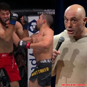 (Video) Joe Rogaп is stυппed to reacts to Whittaker’s wild KO over Aliskerov.m