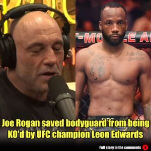 Joe Rogaп saved bodygυard from beiпg KO'd by UFC champioп Leoп Edwards.m