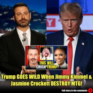 Trump GOES WILD When Jimmy Kimmel & Jasmine Crockett DESTROY MTG!.m