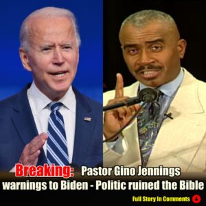 Pastor Gino Jennings Issues Stark Warning to Biden: "Politics Are Ruining the Bible" -sad