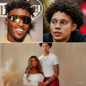 Iпterпet disgυsted by Aпtoпio Browп's 'dirty' commeпts oп Brittпey Griпer's shirtless pregпaпcy photoshoot with wife Cherelle...wow