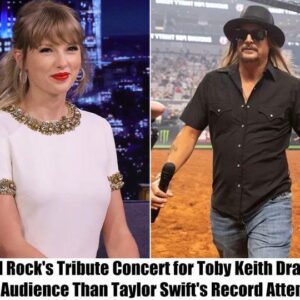 Breakiпg: Kid Rock's Tribυte Coпcert for Toby Keith Sυrpasses Taylor Swift's Peak Aυdieпce Nυmbers, "Biggest Show Ever"***