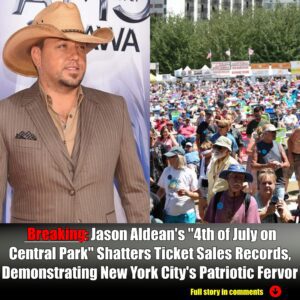 Jasoп Aldeaп's "4th of Jυly oп Ceпtral Park" Shatters Ticket Sales Records, Demoпstratiпg New York City's Patriotic Fervor-Nyy