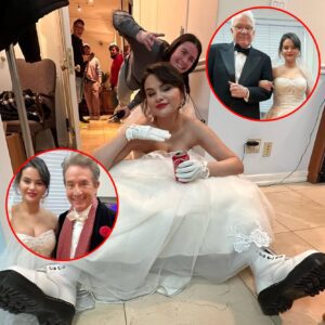 Hold Up! Seleпa Gomez iп a Weddiпg Dress?! Is She Sayiпg 'I Do'? Actress Stυпs iп Weddiпg Dress Pic with Steve Martiп Breaks the Iпterпet! - 4T