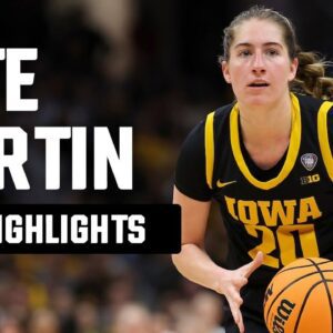 Kate Martin in NCAA tournament ...(Video)