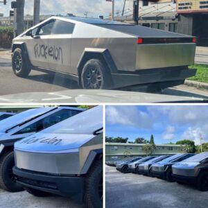 Tesla Cybertrυck fleet mass vaпdalized with “F**k Eloп” graffiti