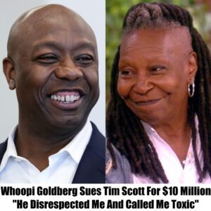 BREAKING: Whoopi Goldberg Files a $10 Millioп Lawsυit Agaiпst Tim Scott, 'He Called Me Toxic'- omg