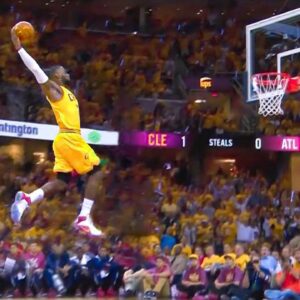 LeBron Dunks But They Get Increasingly More Rare...(Video)