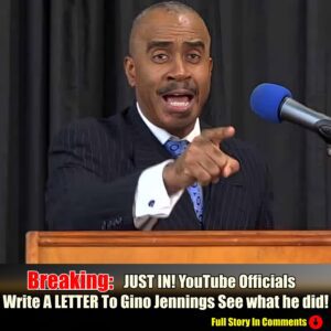 JUST IN! YouTube Officials Write A LETTER To Gino Jennings See what he did!